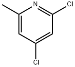 2,4-Dichloro-6-picoline  Structural