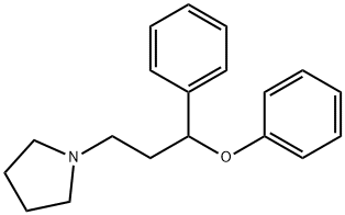 Pyrrolidine, 1-(3-phenoxy-3-phenylpropyl)-