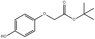tert-Butyl 2-(4-hydroxyphenoxy)acetate Structural