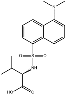 DANSYL-DL-VALINE CYCLOHEXYLAMMONIUM SALT Structural