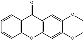 2,3-DIMETHOXYXANTHEN-9-ONE Structural