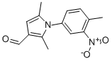 2,5-DIMETHYL-1-(4-METHYL-3-NITROPHENYL)-1H-PYRROLE-3-CARBOXALDEHYDE