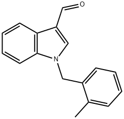 1-(2-METHYLBENZYL)-1H-INDOLE-3-CARBALDEHYDE Structural