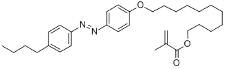 11-[4-(4-BUTYLPHENYLAZO)PHENOXY]UNDECYL METHACRYLATE