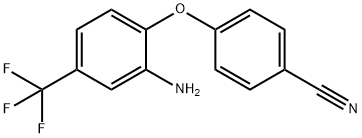 4-[2-AMINO-4-(TRIFLUOROMETHYL)PHENOXY]BENZONITRILE