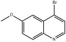 4-BROMO-6-METHOXYQUINOLINE Structural