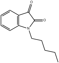 1-PENTYL-1H-INDOLE-2,3-DIONE Structural