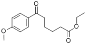 ETHYL 6-(4-METHOXYPHENYL)-6-OXOHEXANOATE Structural