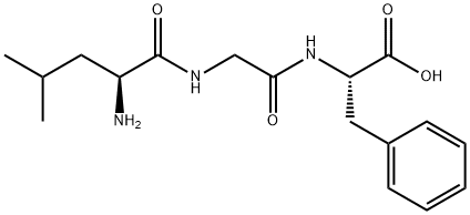 DL-LEUCYL-GLYCYL-DL-PHENYLALANINE Structural