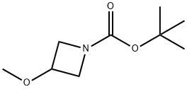 1-BOC-3-(METHOXY)AZETIDINE Structural