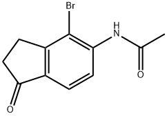 4-BROMO-5-ACETAMIDOINDANONE