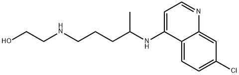 DESETHYL HYDROXY CHLOROQUINE Structural