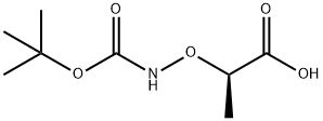Propanoic acid, 2-[[[(1,1-dimethylethoxy)carbonyl]amino]oxy]-, (R)- (9CI) Structural