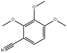 2,3,4-TRIMETHOXYBENZONITRILE Structural