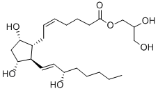 9ALPHA-11ALPHA, 15S-TRIHYDROXY-PROSTA-5Z, 13E-DIEN-1-OIC ACID, 1-GLYCERYL ESTER