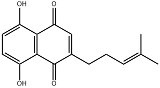 DEOXYSHIKONIN Structural