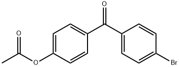 4-ACETOXY-4'-BROMOBENZOPHENONE Structural