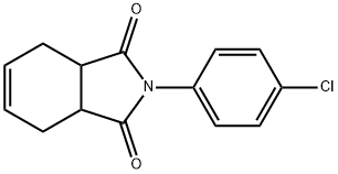 N-(P-CHLOROPHENYL)-4-CYCLOHEXENE-1,2-DICARBOXIMIDE Structural