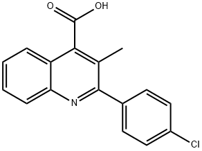 2-(4-CHLORO-PHENYL)-3-METHYL-QUINOLINE-4-CARBOXYLIC ACID