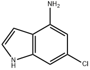 4-AMINO-6-CHLORO INDOLE Structural