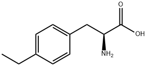 (S)-2-Amino-3-(4-ethylphenyl)propanoic acid Structural