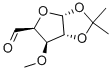 1 2-O-ISOPROPYLIDENE-3-O-METHYL-ALPHA-D& Structural