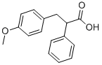 3-(4-METHOXY-PHENYL)-2-PHENYL-PROPIONIC ACID Structural