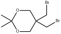 5,5-BIS(BROMOMETHYL)-2,2-DIMETHYL-1,3-DIOXANE Structural