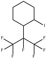 1-IODO-2-(HEPTAFLUOROISOPROPYL)CYCLOHEXANE Structural