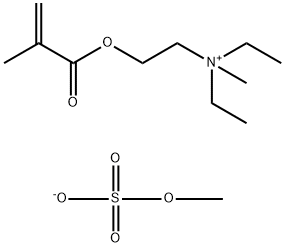 N,N-DIETHYLAMINOETHYL METHACRYLATE Q-SALT, METHOSULFATE Structural