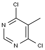 4,6-Dichloro-5-methylpyrimidine Structural