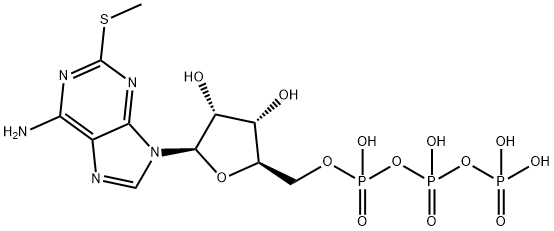 2-METHYLTHIOADENOSINE TRIPHOSPHATE TETRASODIUM Structural