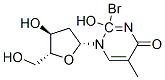 thymidine bromohydrin Structural