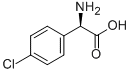 (R)-4-CHLORO PHENYLGLYCINE Structural