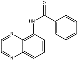 Benzamide, N-5-quinoxalinyl- (9CI) Structural