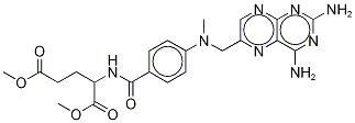 METHOTREXATE-METHYL-D3, DIMETHYL ESTER Structural