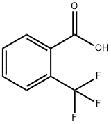 2-(Trifluoromethyl)benzoic acid Structural