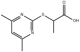 2-(4,6-DIMETHYL-PYRIMIDIN-2-YLSULFANYL)-PROPIONIC ACID