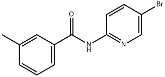 N-(5-BROMO-2-PYRIDINYL)-3-METHYL-BENZAMIDE Structural