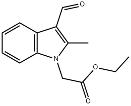 ethyl (3-formyl-2-methyl-1H-indol-1-yl)acetate