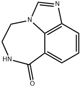 Imidazo[4,5,1-jk][1,4]benzodiazepin-7(4H)-one, 5,6-dihydro- (9CI) Structural