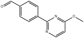 4-(4-METHOXYPYRIMIDIN-2-YL)BENZALDEHYDE Structural