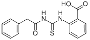 2-[[[(PHENYLACETYL)AMINO]THIOXOMETHYL]AMINO]-BENZOIC ACID