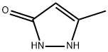 3-Methyl-3-pyrazolin-5-one Structural