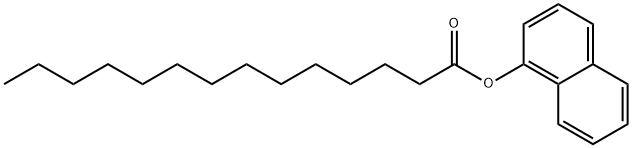 ALPHA-NAPHTHYL MYRISTATE Structural