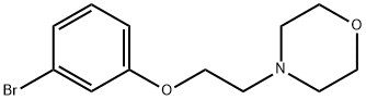 4-[2-(3-BROMOPHENOXY)ETHYL]MORPHOLINE