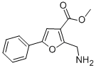 2-AMINOMETHYL-5-PHENYL-FURAN-3-CARBOXYLIC ACID METHYL ESTER