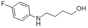 4-(4-FLUORO-PHENYLAMINO)-BUTAN-1-OL Structural