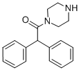 2,2-DIPHENYL-1-PIPERAZIN-1-YL-ETHANONE Structural