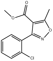 METHYL 3-(2-CHLOROPHENYL)-5-METHYL-4-ISOXAZOLECARBOXYLATE